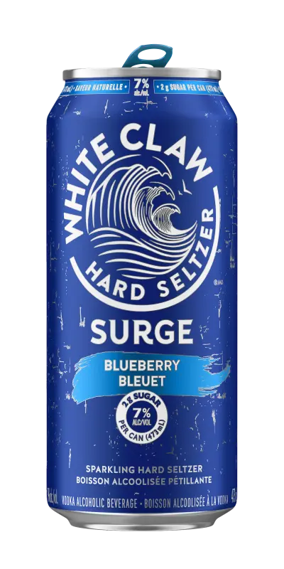White Claw Surge Spirit Blueberry